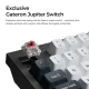 Механична клавиатура Keychron Q5 Max QMK Carbon Black - Gateron Jupiter Brown