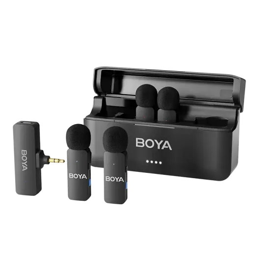 Безжична микрофонна система BOYA BY-V4