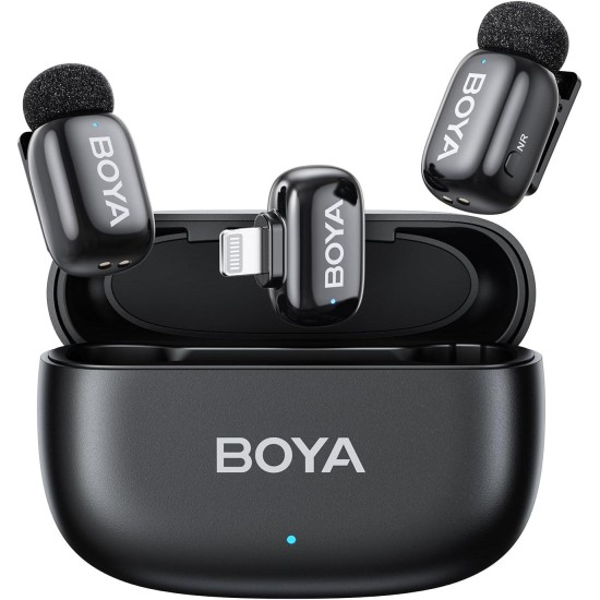 Безжична микрофонна система BOYA Mini 2-03 с Lightning Безжична микрофонна система BOYA Mini 2-03 с Lightning