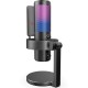 Настолен микрофон FIFINE A9 RGB 4 Polar Patterns- Black Настолен микрофон FIFINE A9 RGB 4 Polar Patterns- Black