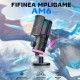 Настолен микрофон FIFINE AM6 RGB - Black Настолен микрофон FIFINE AM6 RGB - Black