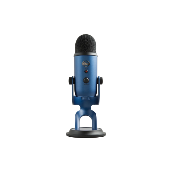 Настолен микрофон Logitech Blue YETI - Midnight Blue