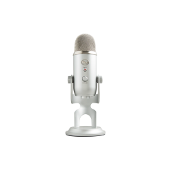 Настолен микрофон Logitech Blue YETI - Silver