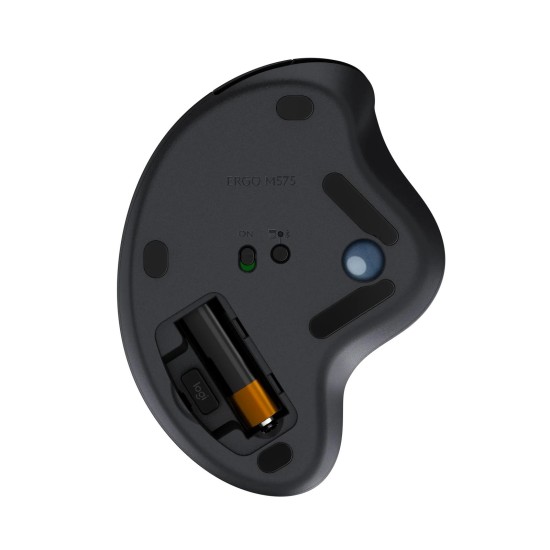 Безжична оптична мишка LOGITECH ERGO M575, Bluetooth, Trackball