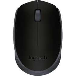 Безжична оптична мишка LOGITECH M171, Черна, USB