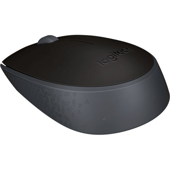 Безжична оптична мишка LOGITECH M171, Черна, USB