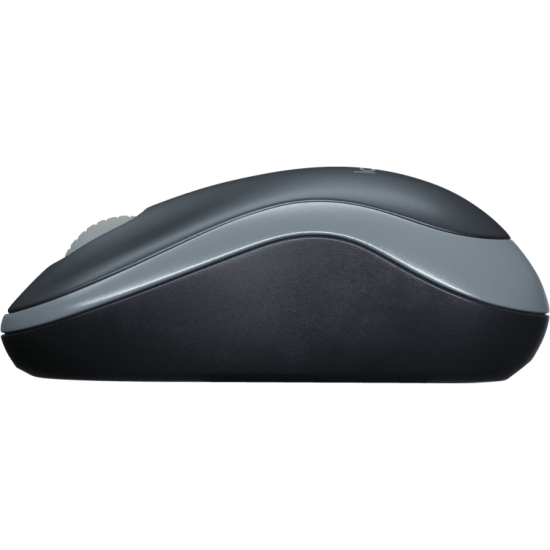 Безжична оптична мишка LOGITECH M185, USB, Сив/Черен