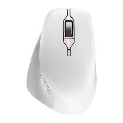 CHERRY Stream ергономична безшумна мишка Comfort, 6 бут, 4000dpi, бяла