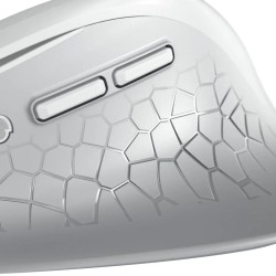 CHERRY Stream ергономична безшумна мишка Comfort, 6 бут, 4000dpi, бяла