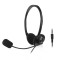 ACT Слушалки с микрофон, 3.5mm жак, 2м