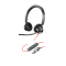 Слушалки HP Poly BW 3320 Stereo, USB-C+USB-C/A