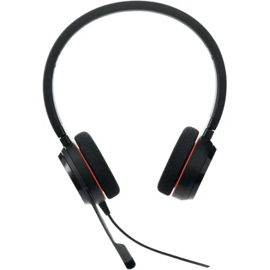 Слушалки с микрофон Jabra Evolve 20 MS Stereo USB-C/А Adapter