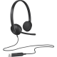 Слушалки с микрофон Logitech H340