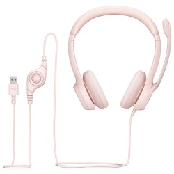 Слушалки с микрофон Logitech H390