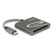 Четец Delock външен Card Reader for CFast 2.0 type I / II, USB Type-C