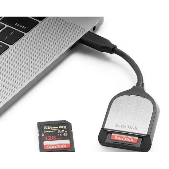 Четец за карти SanDisk Extreme PRO, USB-C, SD-SDDR-409-G46