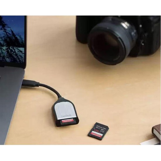 Четец за карти SanDisk Extreme PRO, USB-C, SD-SDDR-409-G46