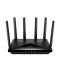 Безжичен рутер Cudy BE6500 2.5Ghz  Gigabit Dual Band Wi-Fi 7, 1x1Gbps WAN порт,4x10/100/1000, 6x5dBi антени, черен