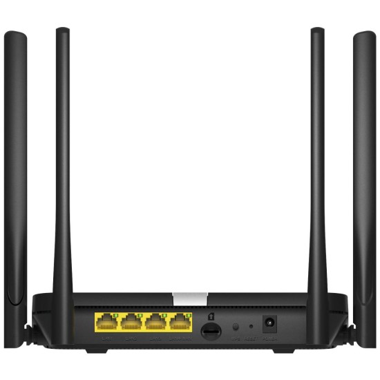 Безжичен рутер Cudy LT500, 4G LTE AC1200, 2.4/5 GHz, 300 - 867 Mbps, 10/100