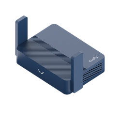 Безжичен рутер Cudy TR3000 VPN Travel router AX3000,2.5Ghz WAN,USB-C, 2 x антени,син