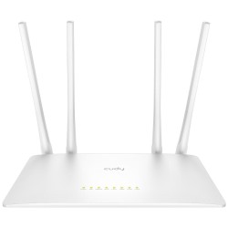 Безжичен рутер Cudy WR1200, V2.0, 2.4/5 GHz, 300 - 867 Mbps, 10/100/