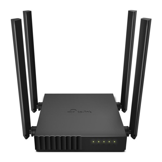 Безжичен рутер TP-Link Archer C54 AC1200, 2.4/5 GHz, 300 - 867 Mbps, 10/100/