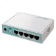 Рутер MikroTik 10/100/1000Mbit, PoE, RAM - 512 MB, USB - А, RouterOS v7, License level 4