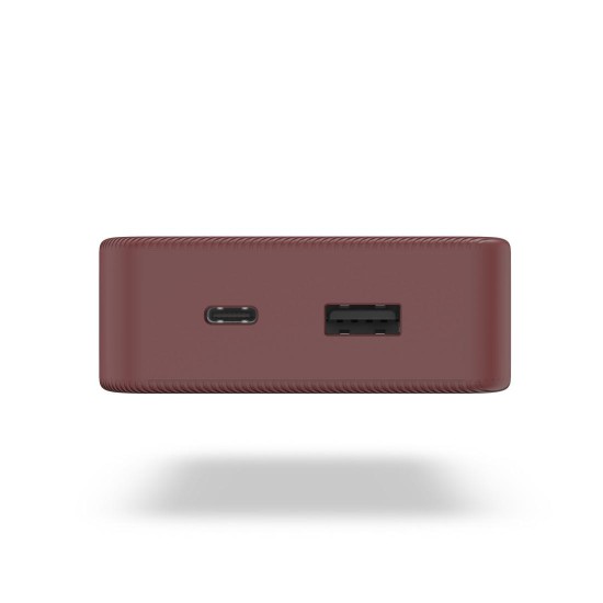 HAMA Външна батерия "Colour 20", 20000 mAh, 2 изхода: USB-C, USB-A, червена