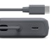 HAMA Външна батерия „Travel“ с кабел, 10000mAh, 2 изхода: 2x USB-C, антрацит