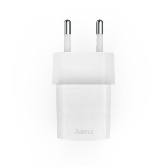 Бързо мини зарядно HAMA "Eco", USB-C, 25 W, 187278
