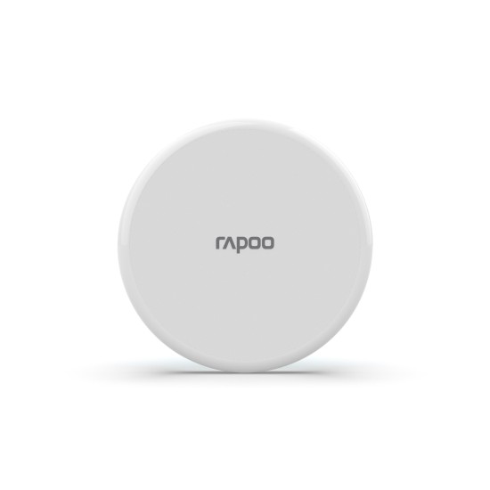 Безжично зарядно устройство RAPOO XC105, Qi, 5W/7.5W/10W, Бял