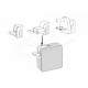 Delock Зарядно устройство GaN, 2 x USB-C, PD 65 W, адаптер за EU / US / UK