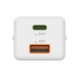 HAMA Бързо мини зарядно, 30 W, 1x USB-C, 1x USB-A, PD, бял HAMA Бързо мини зарядно, 30 W, 1x USB-C, 1x USB-A, PD, бял