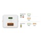 HAMA Бързо мини зарядно, 30 W, 1x USB-C, 1x USB-A, PD, бял HAMA Бързо мини зарядно, 30 W, 1x USB-C, 1x USB-A, PD, бял