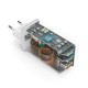 HAMA Бързо зарядно 220V, 100 W GaN, 2x USB-C PD, 1x USB-A QC HAMA Бързо зарядно 220V, 100 W GaN, 2x USB-C PD, 1x USB-A QC