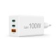 HAMA Бързо зарядно 220V, 100 W GaN, 2x USB-C PD, 1x USB-A QC HAMA Бързо зарядно 220V, 100 W GaN, 2x USB-C PD, 1x USB-A QC