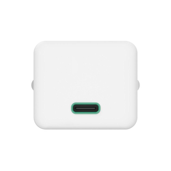 Мрежово мини-зарядно HAMA, Power Delivery (PD) Qualcomm 3.0, USB-C, 20W, Бял