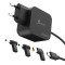 j5create Зарядно 67W GaN PD USB-C® Mini Charger с 4.5 mm 3 вида DC конвертора