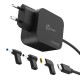 j5create Зарядно 67W GaN PD USB-C® Mini Charger с 4.5 mm 3 вида DC конвертора