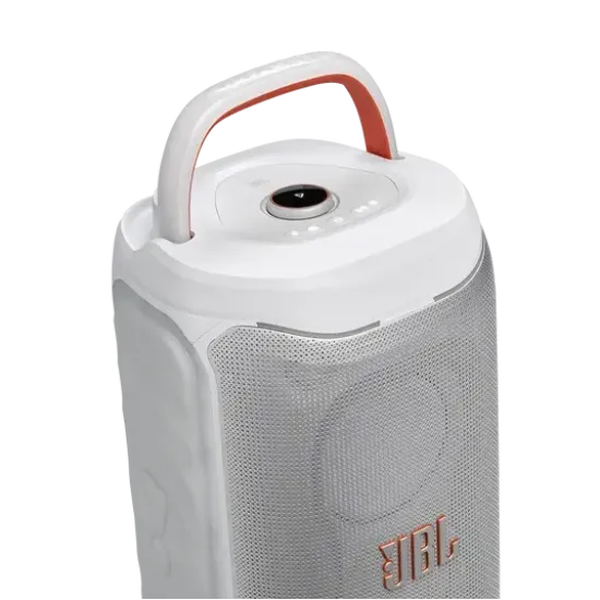 Блутут колона JBL Partybox 130, up to 15 hours, бял