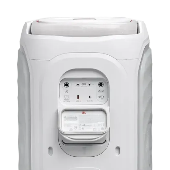 Блутут колона JBL Partybox 130, up to 15 hours, бял