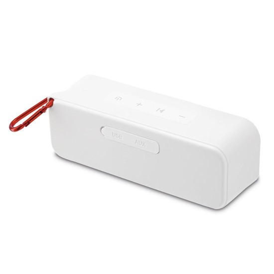 Блутут колонка HAMA PowerBrick 2.0, Водоустойчива, 8W, Бяла