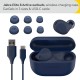 Блутут слушалки Jabra Elite 8 Active, Navy