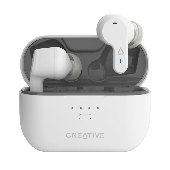 Блутут слушалки-тапи Creative Zen Air Pro - Бели, ANC Блутут слушалки-тапи Creative Zen Air Pro - Бели, ANC