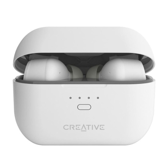 Блутут слушалки-тапи Creative Zen Air Pro - Бели, ANC Блутут слушалки-тапи Creative Zen Air Pro - Бели, ANC