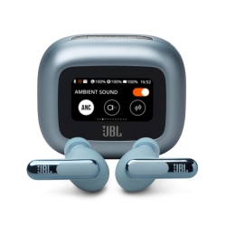 Блутут слушалки-тапи JBL Live Beam 3 - Син
