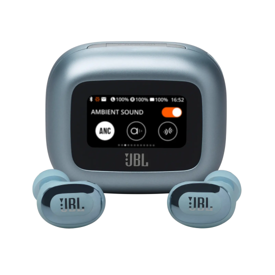 Блутут слушалки-тапи JBL Live Buds 3 - Син