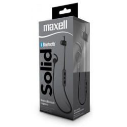 Блутут слушалки тапи MAXELL BT100 SOLID, Черни
