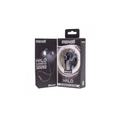 Блутут слушалки-тапи MAXELL HALO SPORT, Bluetooth 5.0, Черни
