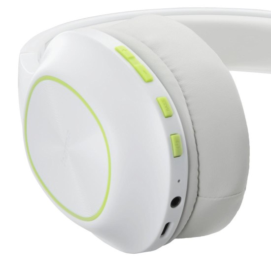 HAMA Блутут Слушалки "Spirit Calypso III", Over-Ear, Bass Boost, Fold, бял